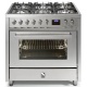 Aragaz Lofra RBI66MFT/CI, 60x60 cm, gaz, 4 arzatoare, grill, aprindere electronica, timer, crem
