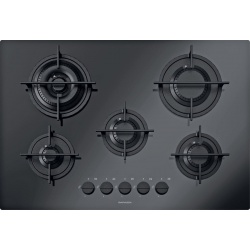 Aragaz Tecnogas P1X66M4VC, 60 cm, gaz, 4 arzatoare, grill, otel inoxidabil