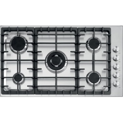 Aragaz Tecnogas P1X66M4VC, 60 cm, gaz, 4 arzatoare, grill, otel inoxidabil