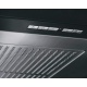 Hota design Baraldi Surf 01SUR090BL70, 90 cm, 700 m3/h, sticla neagra