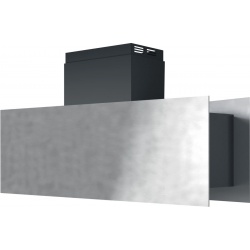 Hota design Baraldi Surf 01SUR090BL70, 90 cm, 700 m3/h, sticla neagra