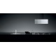 Hota design Baraldi Surf 01SUR090BL70, 90 cm, 700 m3/h, sticla neagra