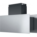 Hota design Baraldi Surf 01SUR090BL70, 90 cm, 700 m3/h, sticla neagra