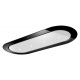 Hota design Baraldi Surf 01SUR090BL70, 90 cm, 700 m3/h, sticla neagra