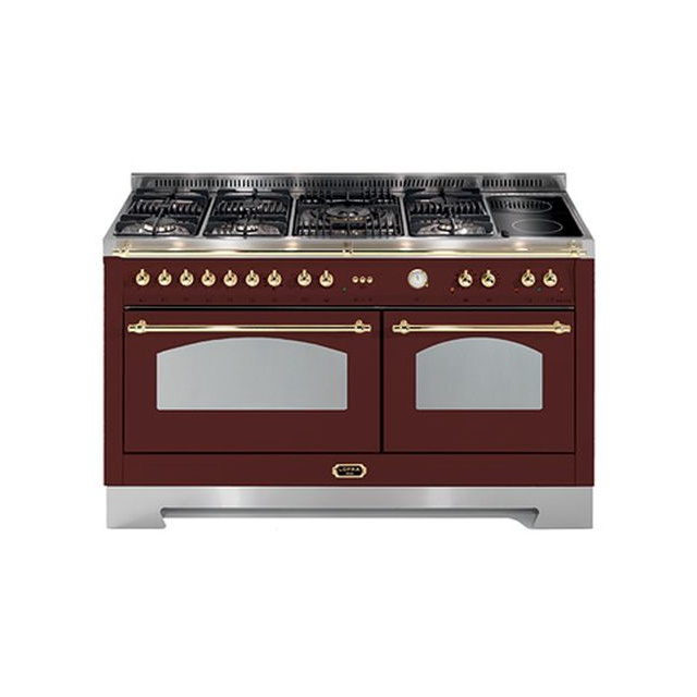 Aragaz Lofra RBI66MFT/CI, 60x60 cm, gaz, 4 arzatoare, grill, aprindere electronica, timer, crem