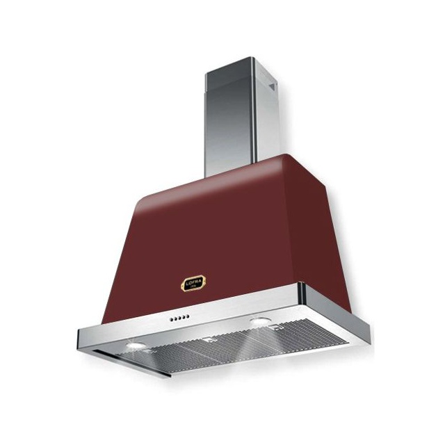 Hota decorativa Lofra Dolcevita 90 , 90 cm, 1 motor, 4 viteze, 800 m3/h, inox