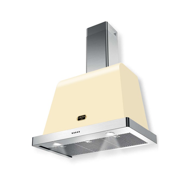 Hota decorativa Lofra Dolcevita 60 , 60 cm, 1 motor, 4 viteze, 800 m3/h, telecomanda, rosu burgundy