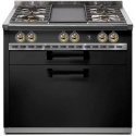 Aragaz Lofra RBI66MFT/CI, 60x60 cm, gaz, 4 arzatoare, grill, aprindere electronica, timer, crem
