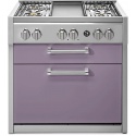 Aragaz Lofra RBI66MFT/CI, 60x60 cm, gaz, 4 arzatoare, grill, aprindere electronica, timer, crem