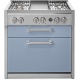 Aragaz Lofra RBI66MFT/CI, 60x60 cm, gaz, 4 arzatoare, grill, aprindere electronica, timer, crem
