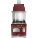 Aragaz Lofra RBI66MFT/CI, 60x60 cm, gaz, 4 arzatoare, grill, aprindere electronica, timer, crem