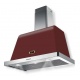 Set Aragaz Lofra Dolcevita RRG96MFT/CI, 90x60cm, gaz, 5 arzatoare, grill +Splash Back 90+Hota Dolcevita 90, rosu burgundy