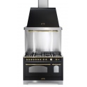 Aragaz Lofra RBI66MFT/CI, 60x60 cm, gaz, 4 arzatoare, grill, aprindere electronica, timer, crem