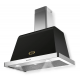 Set Aragaz Lofra Dolcevita RNM66MFT/CI, 60x60cm, gaz, 4 arzatoare, grill +Splash Back 60+Hota Dolcevita 60, negru mat