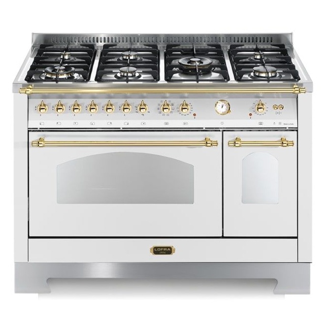 Aragaz Lofra RBI66MFT/CI, 60x60 cm, gaz, 4 arzatoare, grill, aprindere electronica, timer, crem
