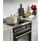 Aragaz Lofra Dolcevita RNM66MFT/5i, 60x60 cm, 4 zone gatit, plita inductie, cuptor electric 9 functii, grill, negru mat