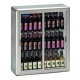 Vitrina de vinuri Tecfrigo SNELLE WINE 250 SG,capacitate 680 l, temperatura +4 +10°C/+5 +16°C, argintiu