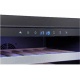 Vitrina vinuri Tecfrigo Sommelier 40 Plus, capacitate 111 l, 2 zone temperatura +12+20 /+5/+12 , negru