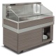 Vitrina frigorifica rece FUTURA BAHIA 6, temperatura -2/0C, lemn pin