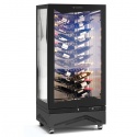 Vitrina de vinuri Tecfrigo MARILYN 650 WINE, 650 l, 114 sticle, temperatura +4/+18, negru