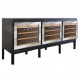 Vitrina vinuri verticala Tecfrigo VINITY 3 O, 150 l, 54 sticle, temperatura +5/+20 °C, negru/argintiu