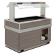 Vitrina frigorifica calda FUTURA 4 HOT, temperatura + 30 / + 90C, lemn pin Vitrina frigorifica calda FUTURA 4 HOT, temperatura + 30 / + 90C, lemn pin