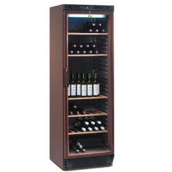 Vitrina de vinuri Tecfrigo TFGV 138, 345 l, 108 sticle, temperatura +10/+18, Maro