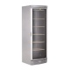 Vitrina de vinuri Tecfrigo VINO 400 C, 345 l, temperatura +10/+18°C, argintiu