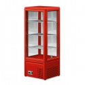 Vitrina frigorifica Tecfrigo MICRON III, capacitate 120 L, temperatura +4/+10º C, rosu