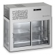 Vitrina frigorifica Tecfrigo DOUGLAS 13, de perete, capacitate 400 L, temperatura +4/+10º C, argintiu