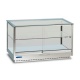 Vitrina calda Tecfrigo LINUS 1042 DRY, capacitate 120 L, temperatura +30/+65º C, argintiu