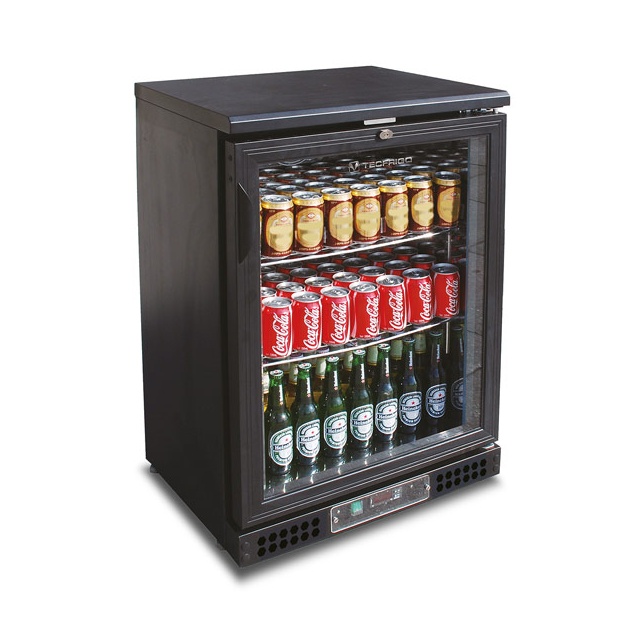 Vitrina frigorifica bauturi Tecfrigo PUB 150, capacitate 150 l, temperatura +2/+8º C, negru