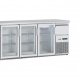 Vitrina frigorifica orizontală Tecfrigo BBX 2V TOP Glass, cu blat de lucru, capacitate 540 l, temperatura +4/+8, argintiu