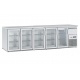 Vitrina frigorifica orizontală Tecfrigo BBX 5V TOP Glass, cu blat de lucru, capacitate 940 l, temperatura +4/+8, argintiu Vitrina frigorifica orizontală Tecfrigo BBX 5V TOP Glass, cu blat de lucru, capacitate 940 l, temperatura +4/+8, argintiu