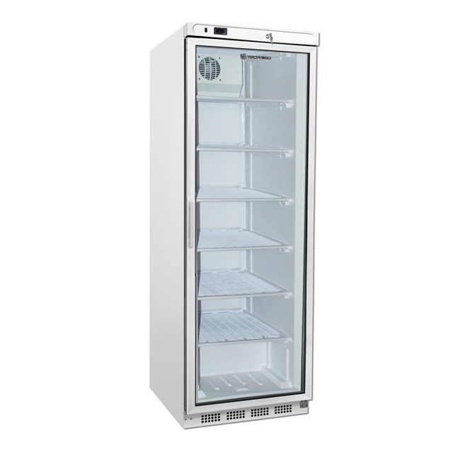 Vitrina frigorifica Tecfrigo POLO 350 GBT, capacitate 340L, temperatura -10/-25°C, alb
