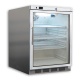 Mini vitrina bauturi Tecfrigo PL 201 PTSX, capacitate 129 L, temperatura -2/+8º C, inox