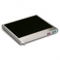 Plita vitroceramica fierbinte Tecfrigo Gastronom GN 2/1 Base, pentru mancarurile calde, temperatura +30/+90°C, 600W, inox