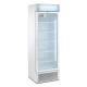 Vitrina bauturi Tecfrigo TFGC 145, cu caseta luminoasa,capacitate 438 L, temperatura +1/+10º C, alb