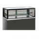 Vitrina frigorifica cofetarie Tecfrigo KARINA 137 QB SP, temperatura +3/+10 ºC, argintiu/negru