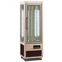 Vitrina frigorifica cofetarie Tecfrigo Saloon 350 R, capacitate 350l, temperatura +4/+10 ºC, lemn natur