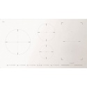 Plita incorporabila Fulgor Milano, FSH 905 ID TS WH, 90 cm, plita inductie, 5 zone gatit, booster, sticla alba