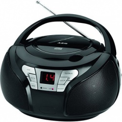Radio stereo cu CD player AEG SR 4365 CD black