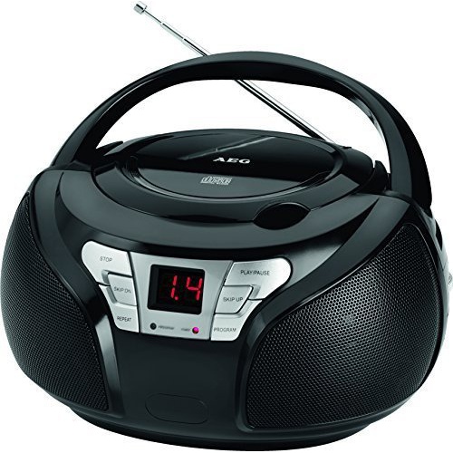 Radio stereo cu CD player AEG SR 4365 CD black