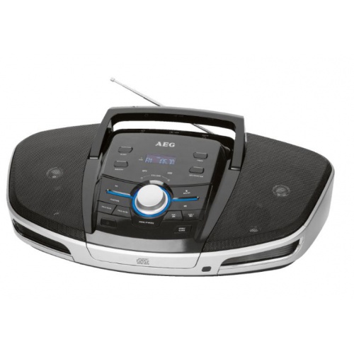 Radio stereo cu cd, AEG SRP 4354 Bluetooth, Black