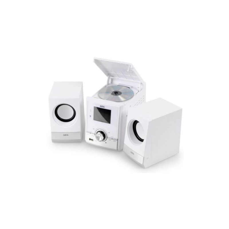 Radio stereo cu cd, AEG MC 4461, White