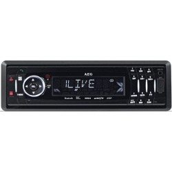 Radio auto cu cd, AEG AR 4021 BT, Mp3 , Black