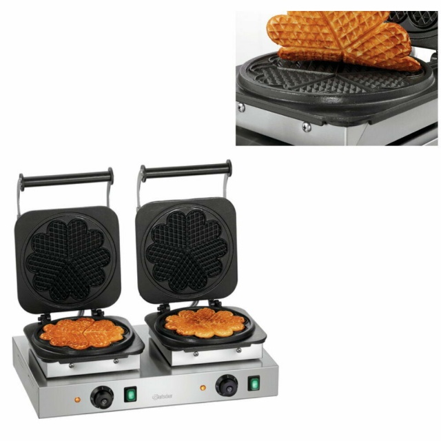 Aparat de facut vafe electric 2HW211 Bartscher cu 2 forme