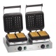 Aparat de facut vafe electric 2BW160-101 Bartscher cu 2 forme