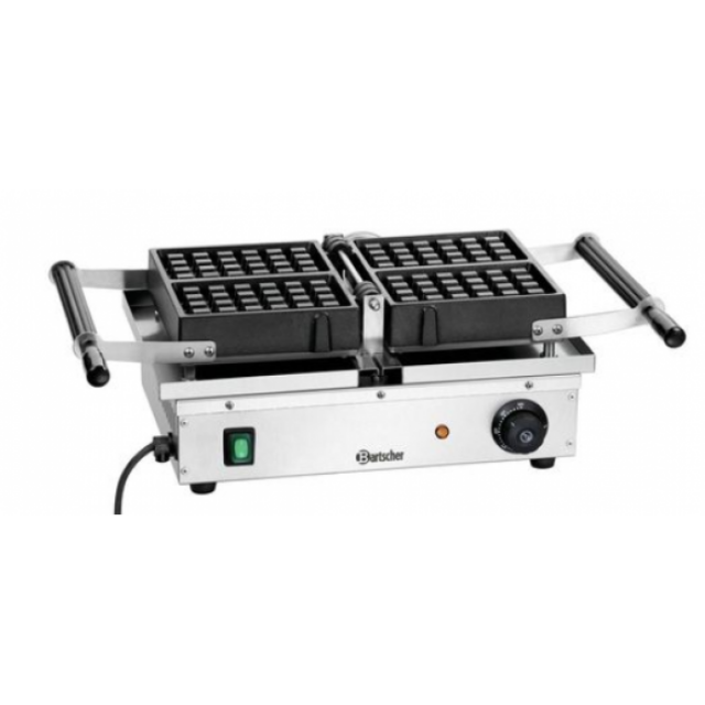 Aparat de facut vafe electric Deluxe II Bartscher cu 1 forma