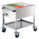Cărucior pentru servirea alimentelor Bartscher 2 x 1/1 GN
